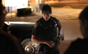 Police officer saved by body armor