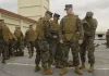 Marines wearing body armor