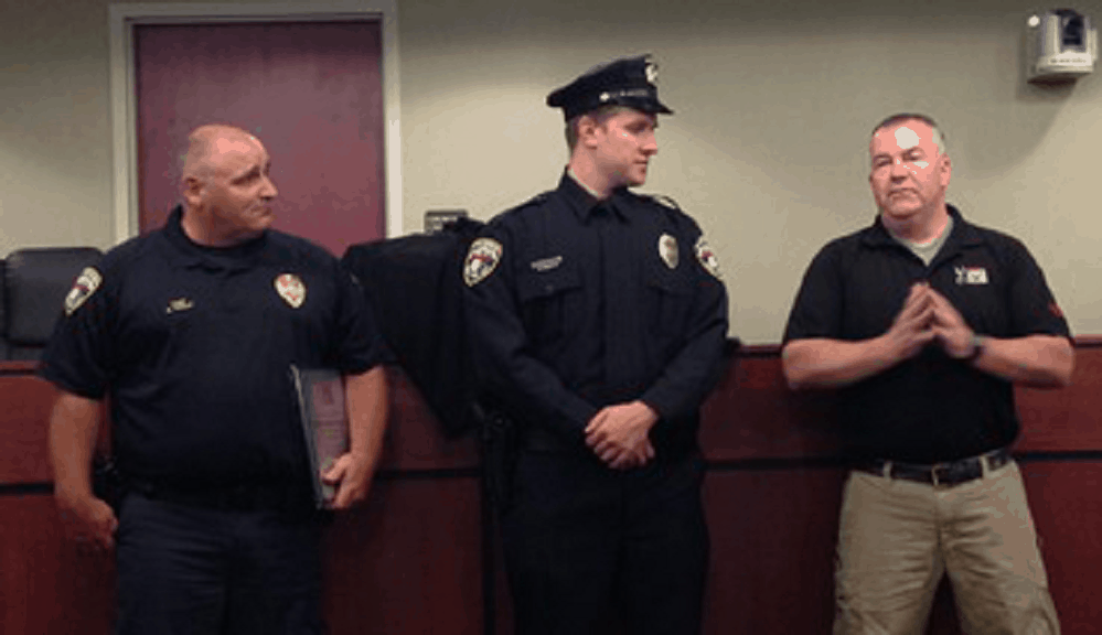 A Safariland Group ballistic vest saved York City Police Officer Ben Praster