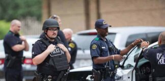 Dallas Police use of body armor
