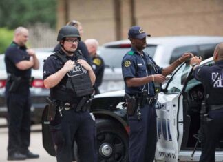 Dallas Police use of body armor