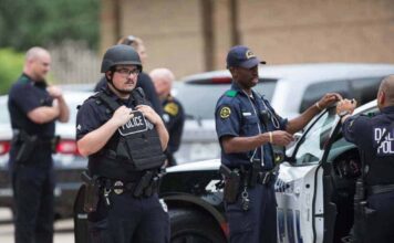 Dallas Police use of body armor