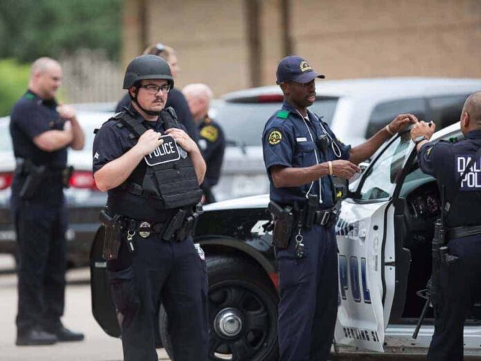 Dallas Police use of body armor