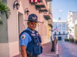 policia chaleco antibalas