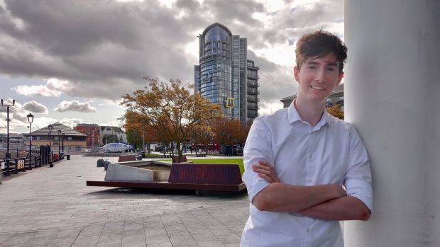 Belfast-based engineering graduate Peter Gilleece, founder of Vikela Armour.