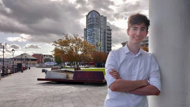 Belfast-based engineering graduate Peter Gilleece, founder of Vikela Armour.