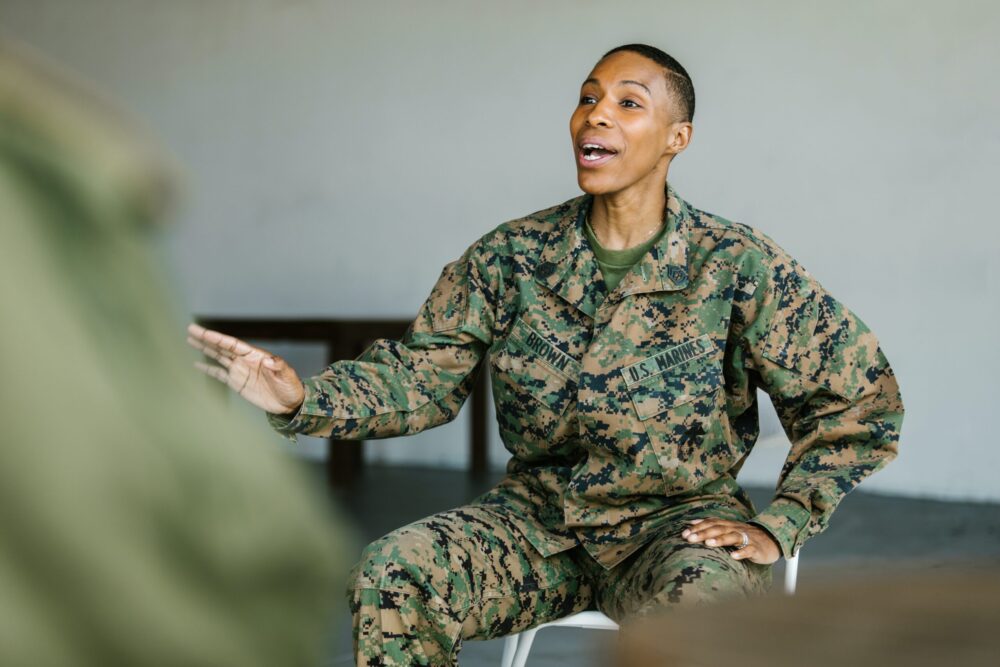 women on the army