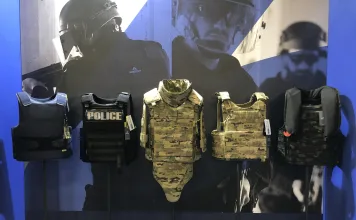 Anorak at Enforce Tac Exhibition in Nuremberg 2023
