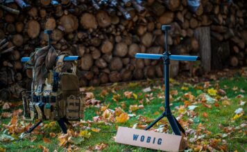 The WOBIG Portable Gear Stand | © WOBIG